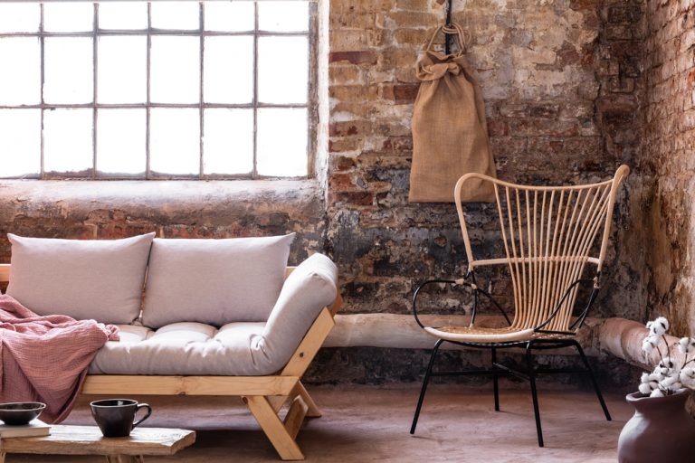 industrieel interieur