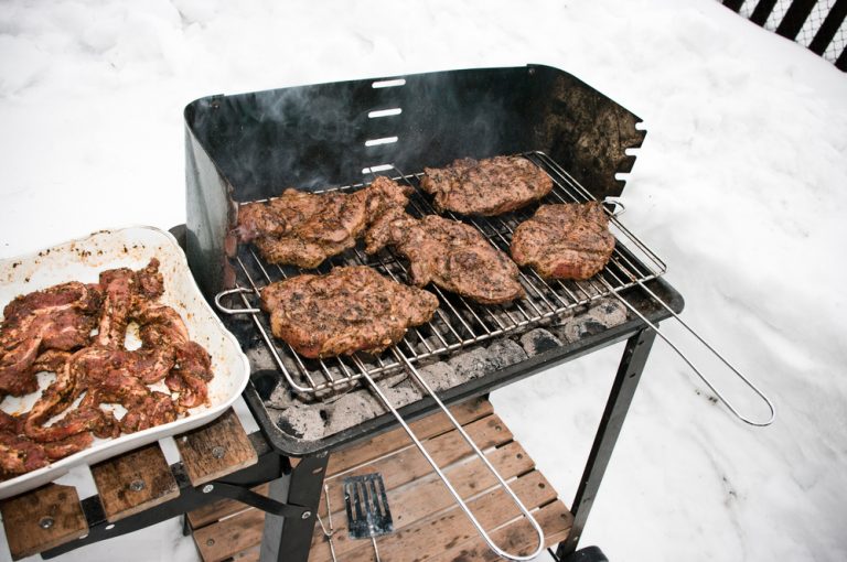 bbq in de winter